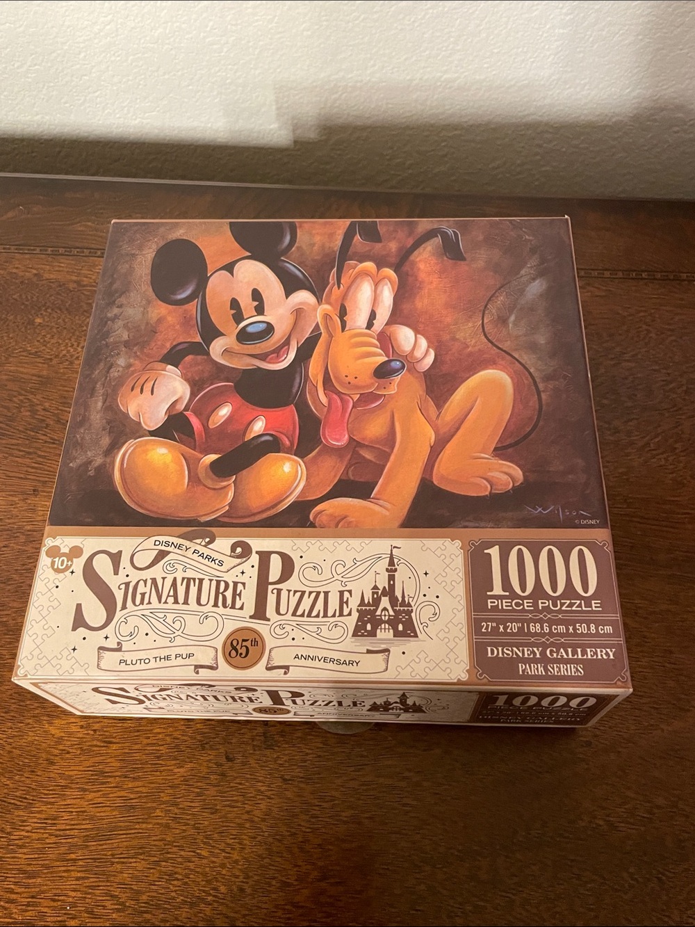 New Disney Signature Puzzle — Mickey & Pluto- 1000 piece puzzle